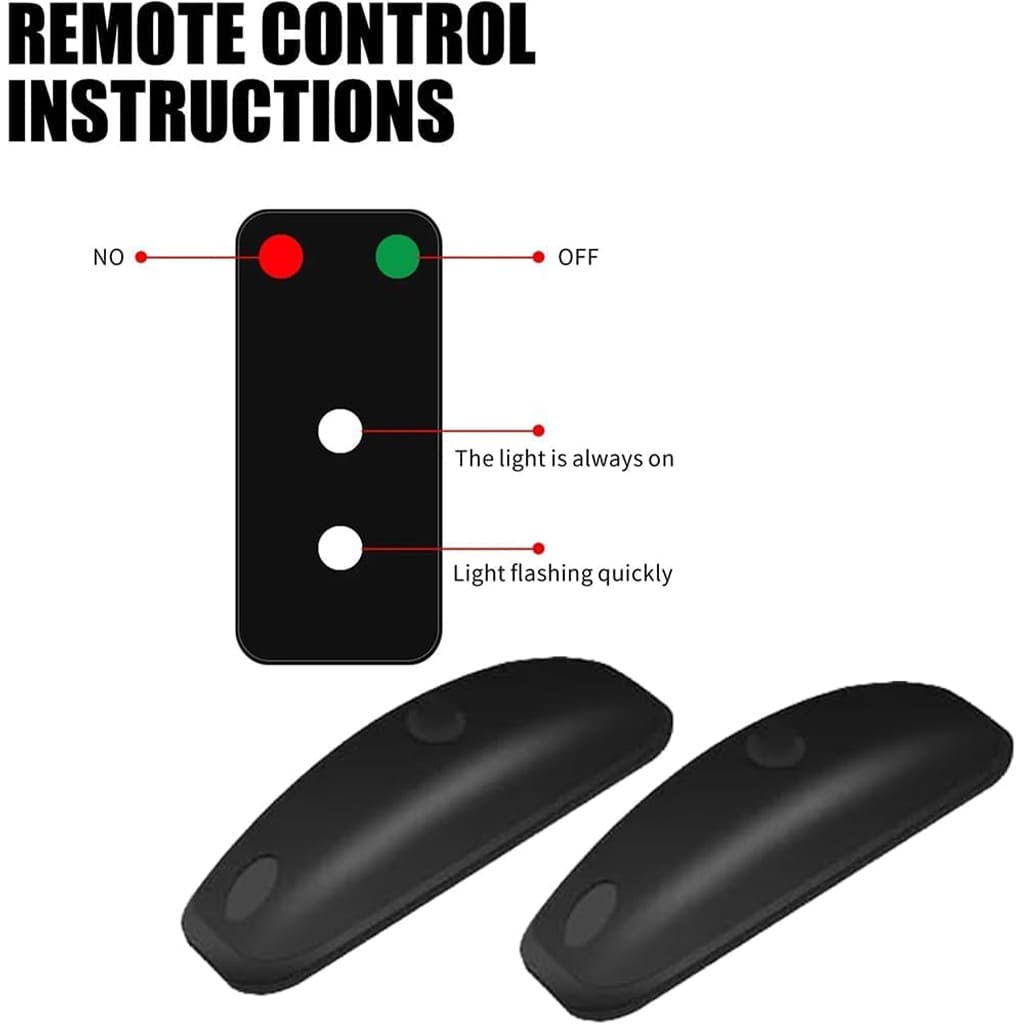 Wireless Vehicle Laser Lights With Remote Control