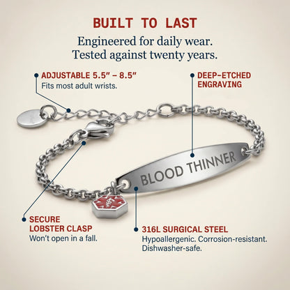 Bracelet for People in Emergencies – Because You Never Know
