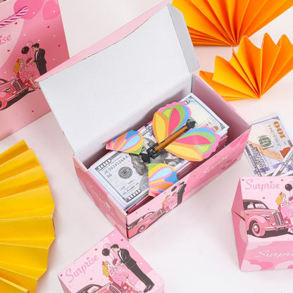 🎂 Surprise Pop-Up Gift Box with Flying Toys