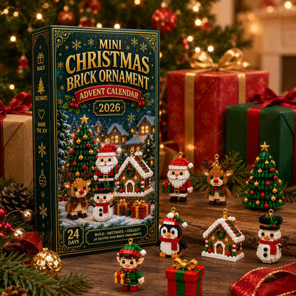 🎄 24-Day Mini Christmas Ornament Advent Calendar