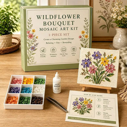 Watering Can Mosaic Art Kit for Beginners