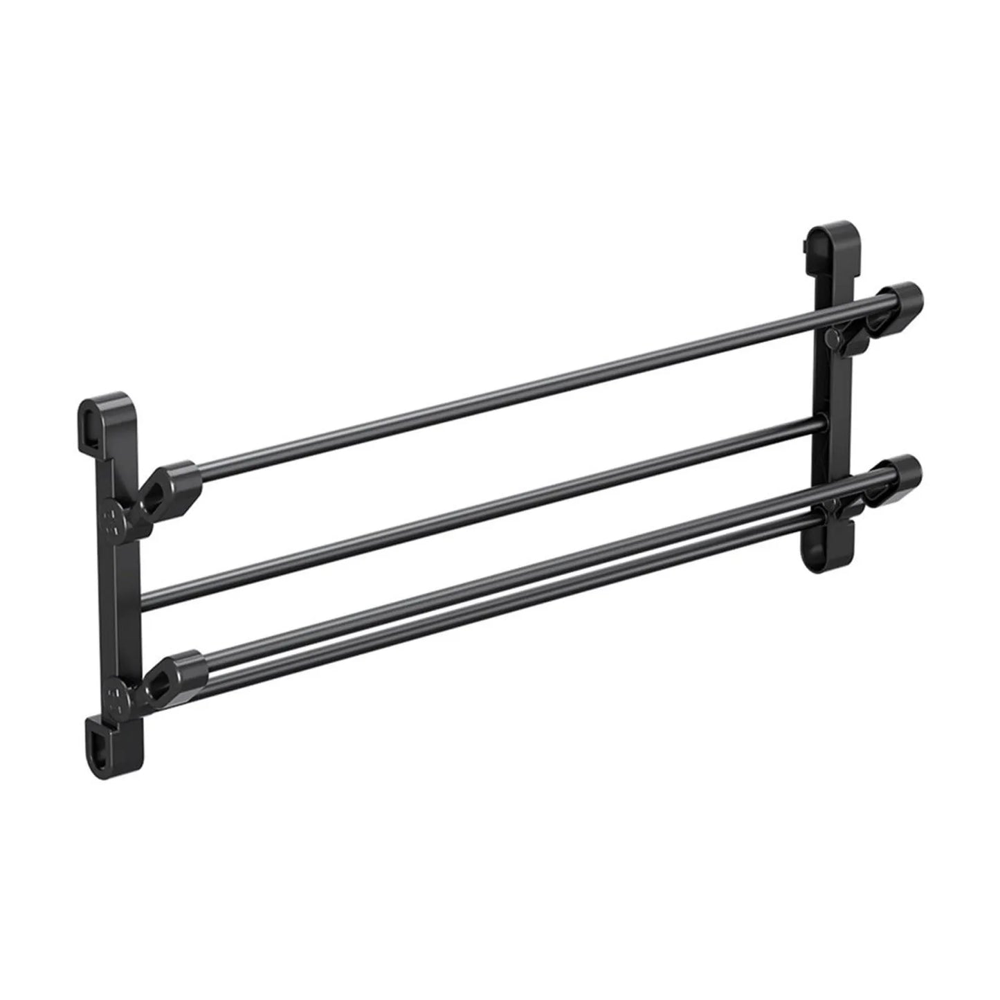 Fold-Flat Wall-Mounted Shoe Rack