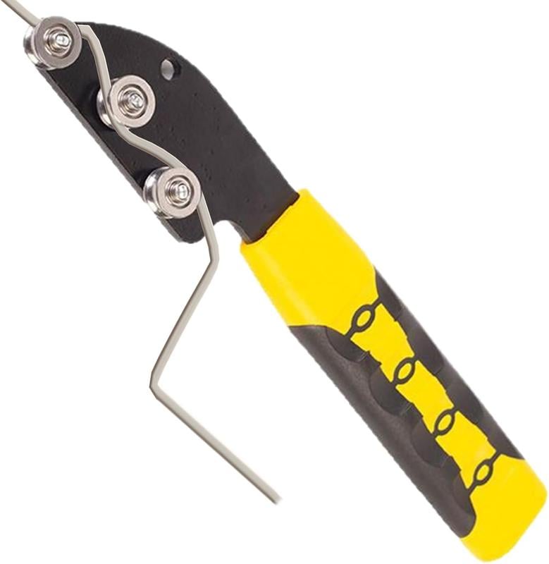🔩Stainless Steel Cable Straightener Tool - Professional Manual Untwisting & Bending Device for Electricians, HVAC & Telecom Projects