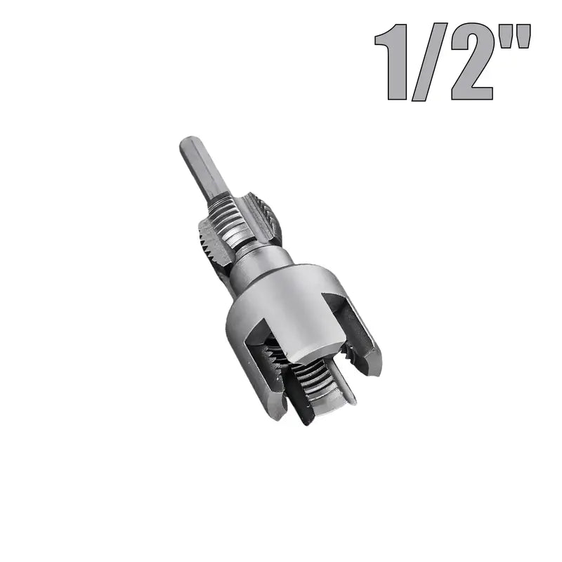 🔧 PVC Pipe Threading Tool – Integrated Internal & External Thread Cutter for Plumbing DIY Repairs