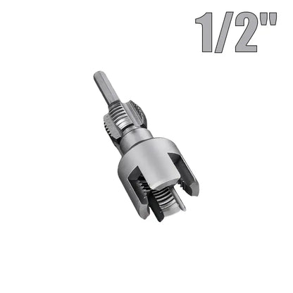 🔧 PVC Pipe Threading Tool – Integrated Internal & External Thread Cutter for Plumbing DIY Repairs
