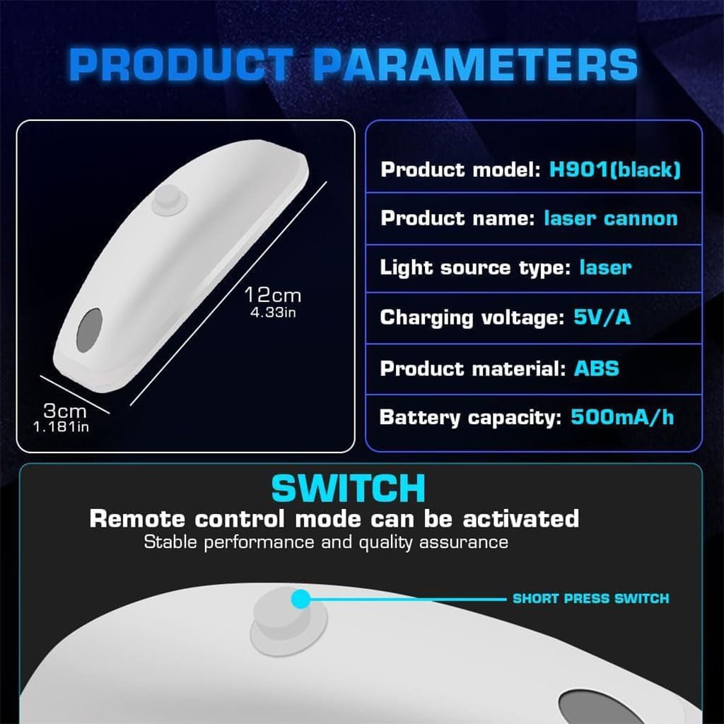 Wireless Vehicle Laser Lights With Remote Control