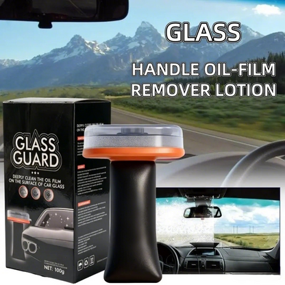 2-In-1 Car Glass Oil Film Removal Cleaner