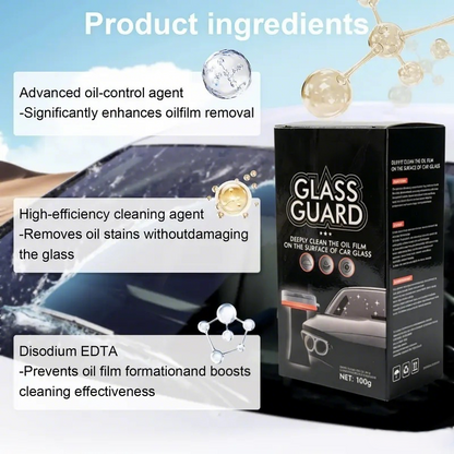 2-In-1 Car Glass Oil Film Removal Cleaner