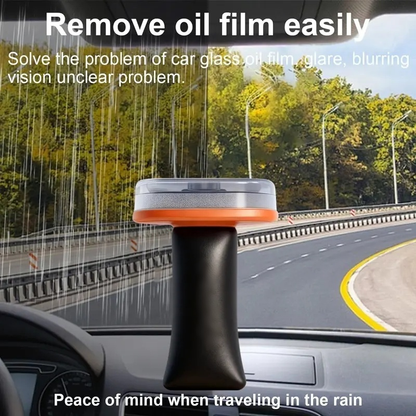 2-In-1 Car Glass Oil Film Removal Cleaner