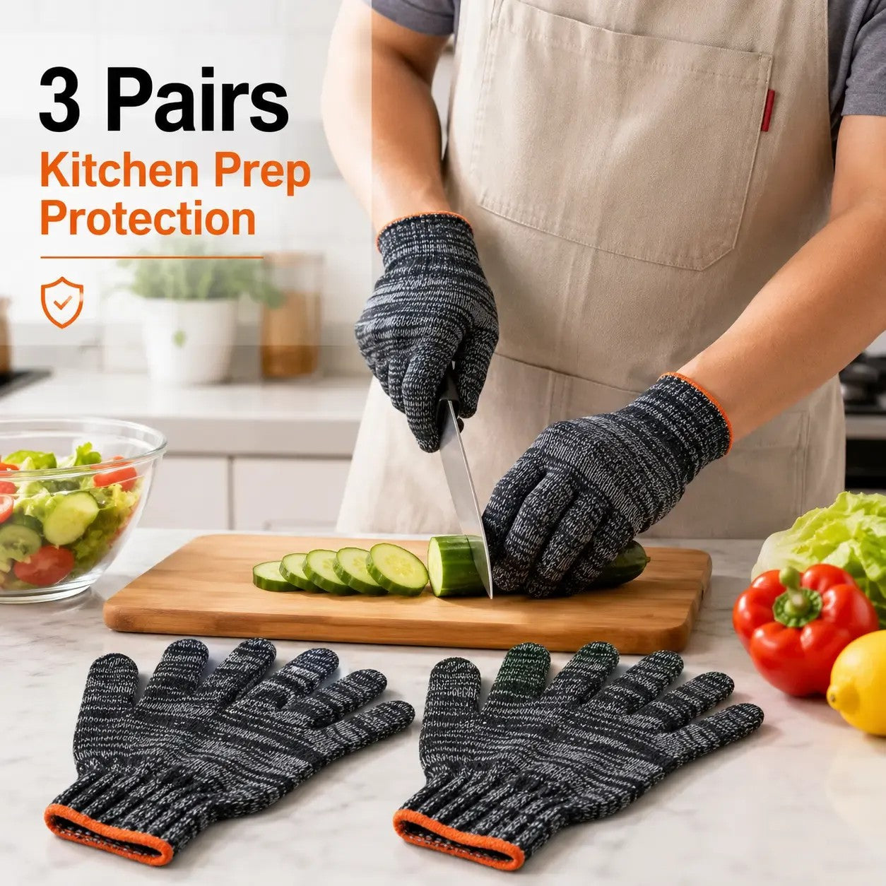Unisex Stretch Knit Gardening Gloves with Strong Grip for Everyday Tasks