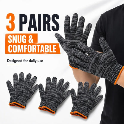 Unisex Stretch Knit Gardening Gloves with Strong Grip for Everyday Tasks