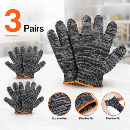 Unisex Stretch Knit Gardening Gloves with Strong Grip for Everyday Tasks