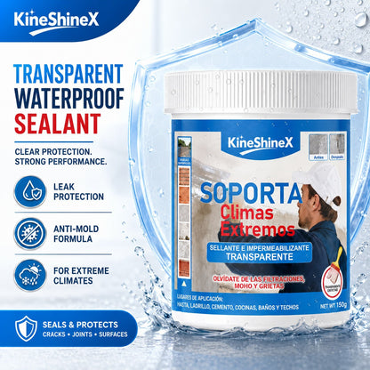 Transparent Waterproof Sealant – Flexible Crack Repair for Roofs, Walls & Tiles