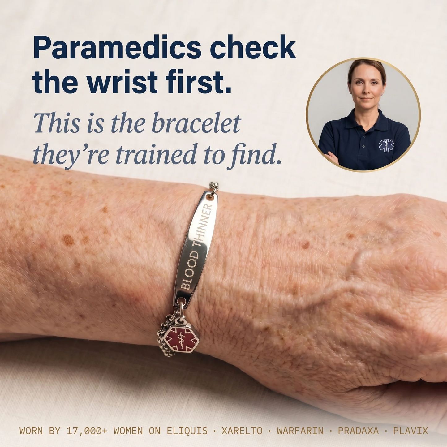 Bracelet for People in Emergencies – Because You Never Know