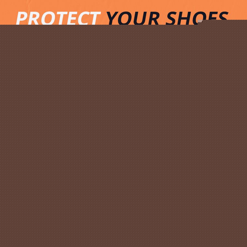 100% Waterproof High-Tube Shoe Covers | Anti-Slip Rain Boot Protectors
